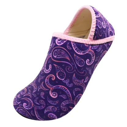 Paisley Printed Pattern Diabetic Slippers