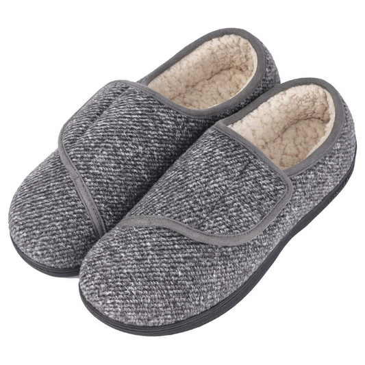 Plush Fleece Memory Foam Diabetic Shoes