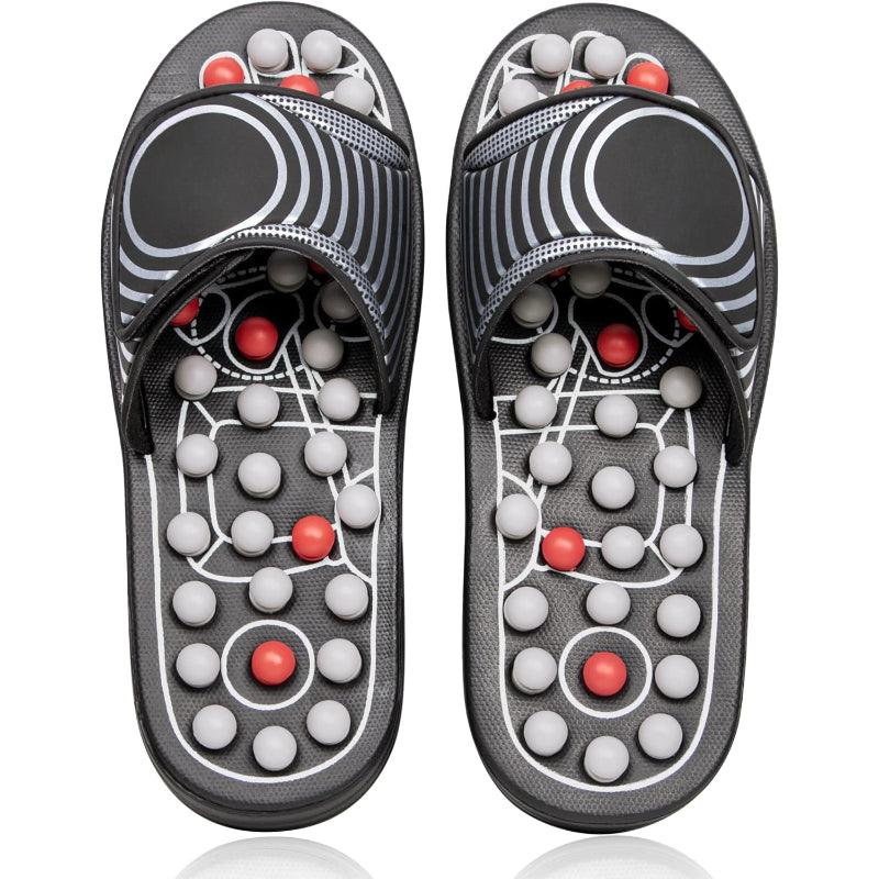 Portable Massaging Slippers – Relaxing Foot Pressure Support