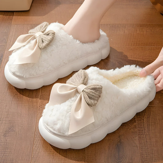 Plush Indoor Slippers – Cozy, Stylish, and Comfortable Footwear - Cloud Cushion Slides