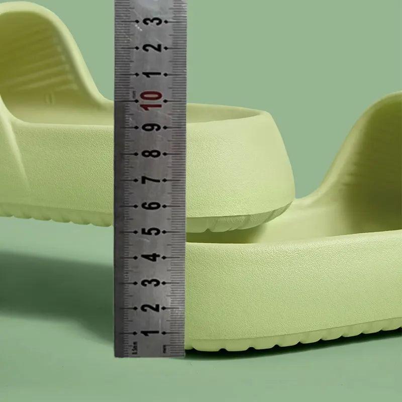 Thick Sole Slides - Arch Support for Enhanced Stability - Cloud Cushion Slides