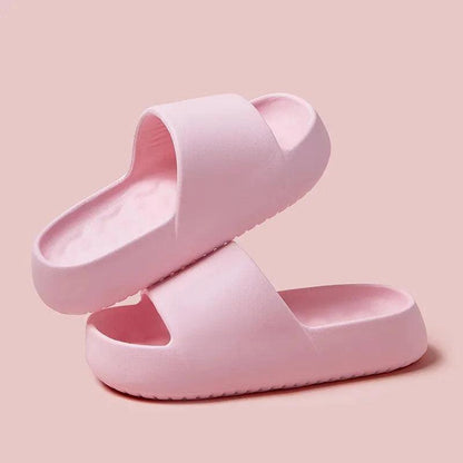 Thick Sole Slides - Arch Support for Enhanced Stability - Cloud Cushion Slides