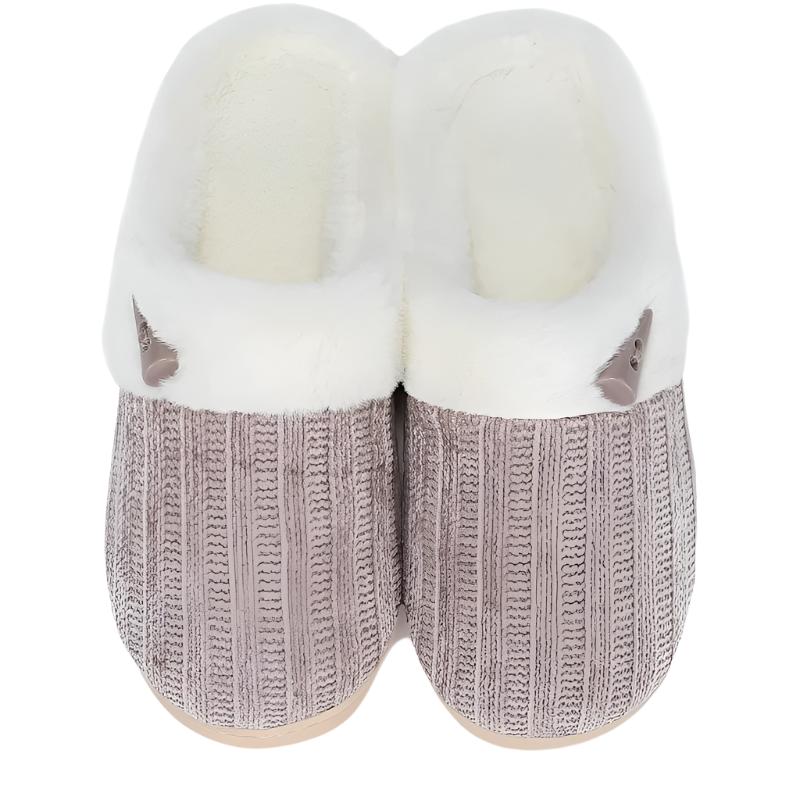 Comfy Memory Plush Slippers – Anti Skid and Cozy Warmth - Cloud Cushion Slides