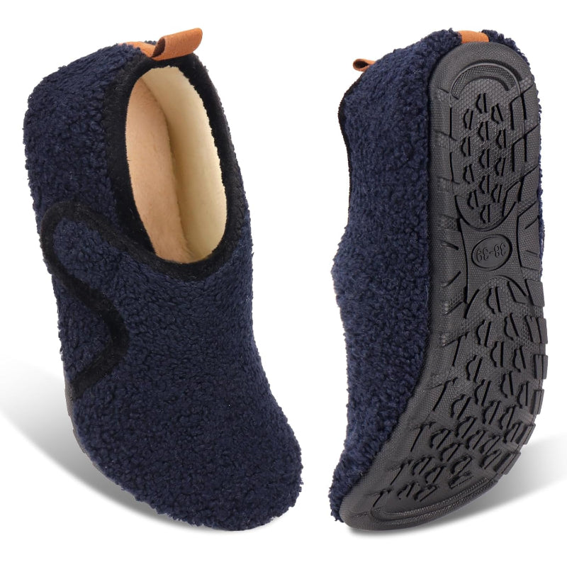 Lightweight Fleece Lined Anti Skid Slippers