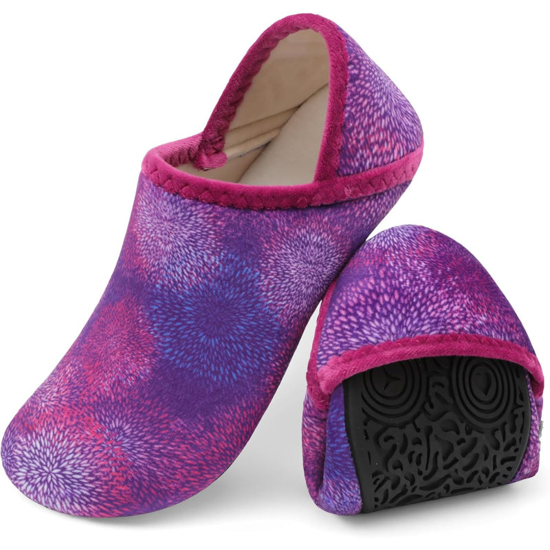 Minimalist Fireworks Printed Diabetic Slippers