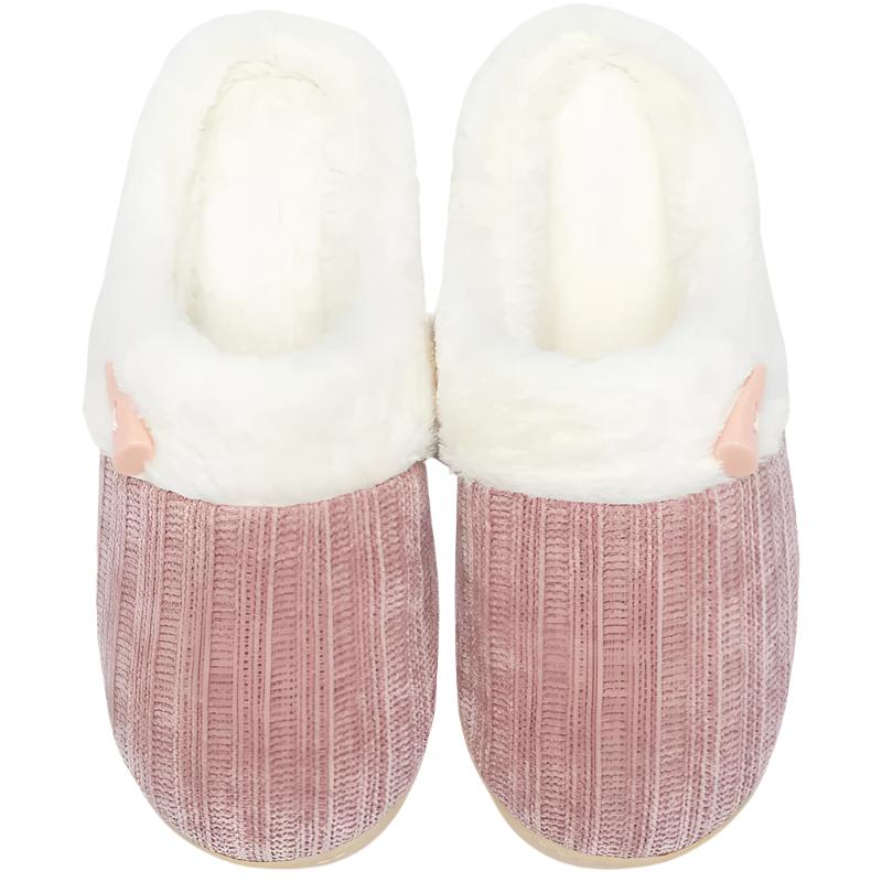 Comfy Memory Foam Plush Anti Skid Slippers