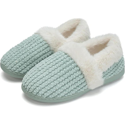 Closed Back Plush Slippers – All Day Comfort and Stability - Cloud Cushion Slides