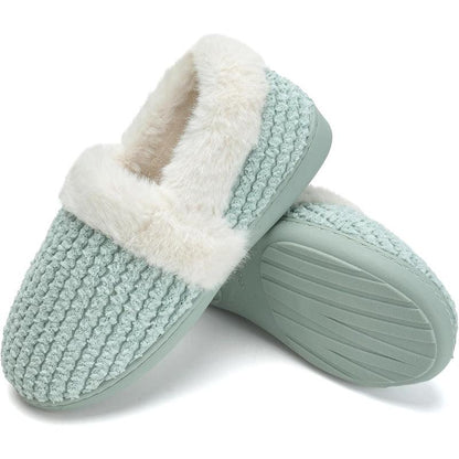 Closed Back Plush Slippers – All Day Comfort and Stability - Cloud Cushion Slides