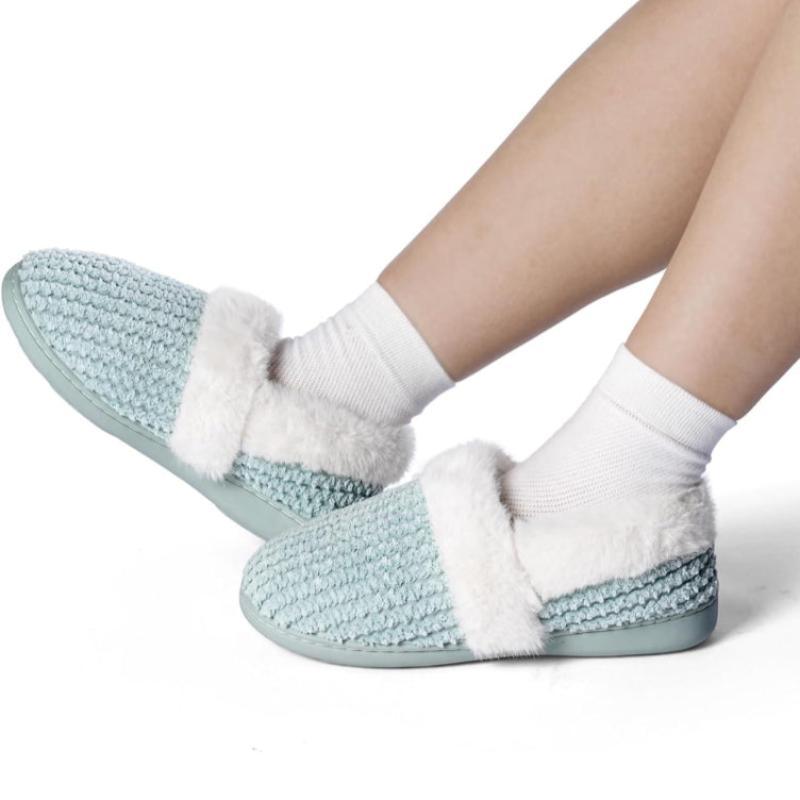 Closed Back Plush Slippers – All Day Comfort and Stability - Cloud Cushion Slides