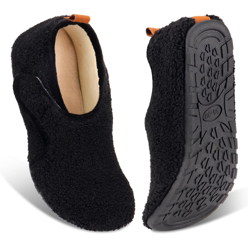 Lightweight Fleece Lined Anti Skid Slippers