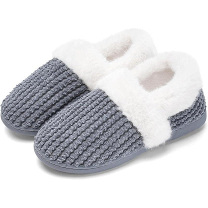 Closed Back Plush Slippers – All Day Comfort and Stability - Cloud Cushion Slides