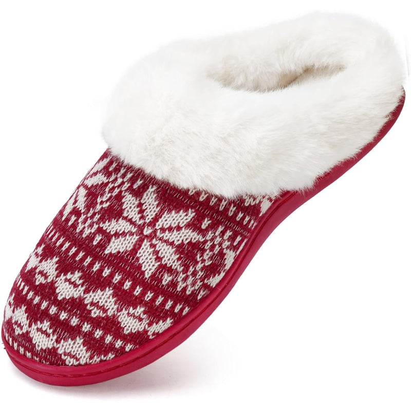 Snowflake Print Anti Skid Slippers