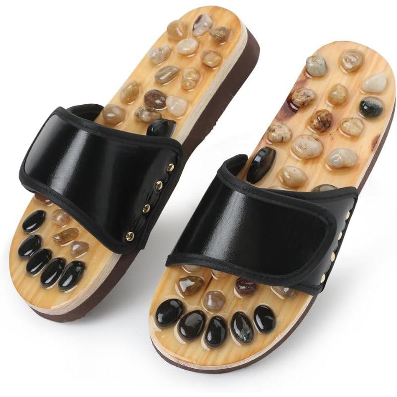 Adjustable Stone Massaging Slippers – Relax and Revitalize Every Step