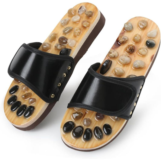 Adjustable Stone Style Massaging Slippers