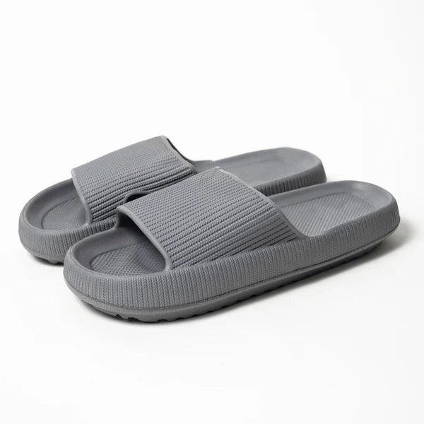 Thick Sole Slides – Designed for Everyday Ease And Comfort - Cloud Cushion Slides