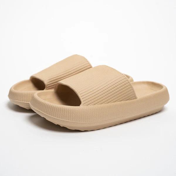 Thick Sole Slides – Designed for Everyday Ease And Comfort - Cloud Cushion Slides