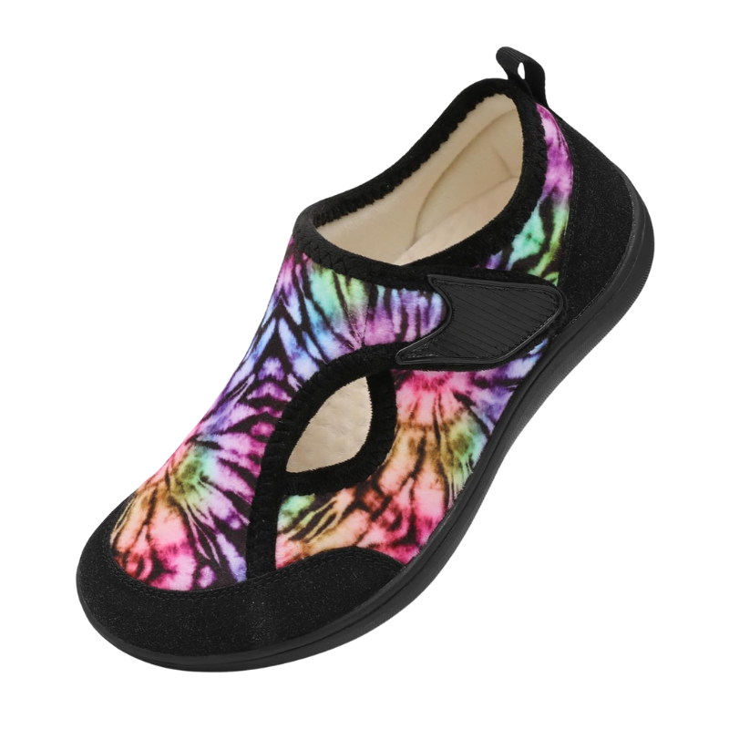 Tie Dye Slippers – Adjustable & Comfortable for Everyday Wear - Cloud Cushion Slides