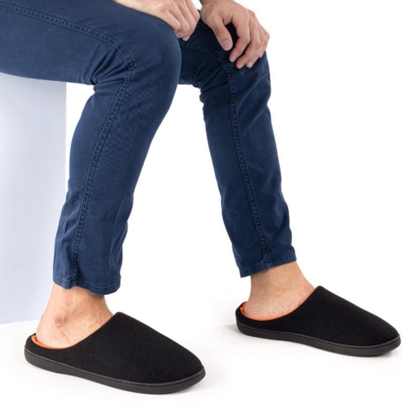 Two Tone Memory Foam Orthopedic Slipper