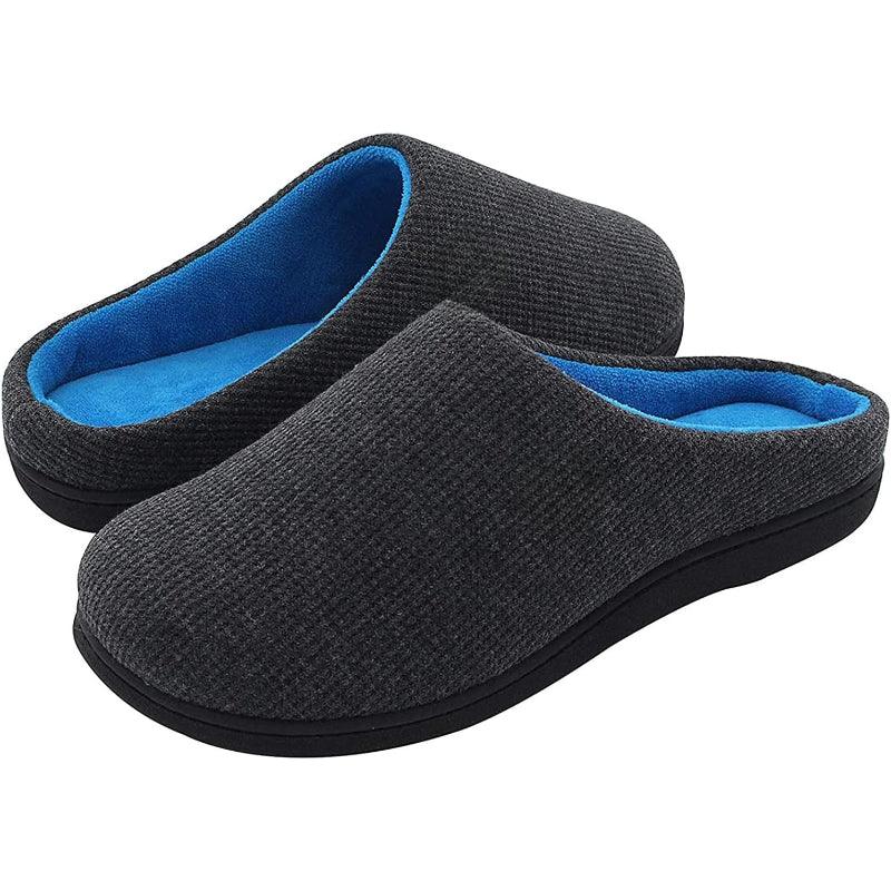 Two Tone Memory Foam Orthopedic Slipper