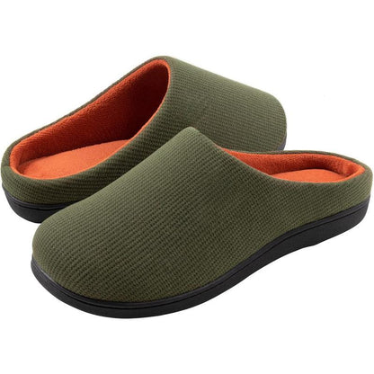 Two Tone Memory Foam Orthopedic Slipper