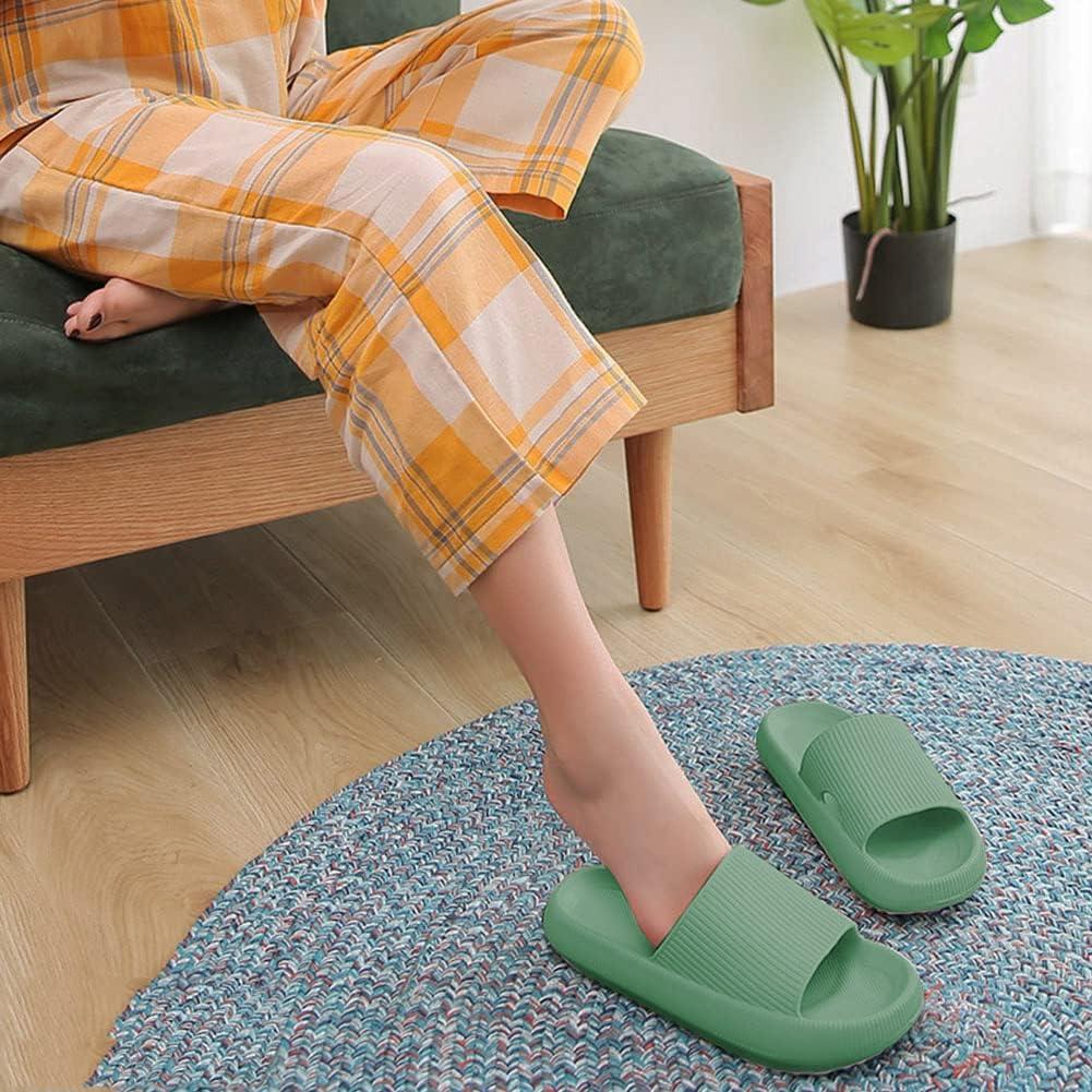 Ultra Soft Soled Sandals - Lightweight and Versatile for Indoor - Cloud Cushion Slides