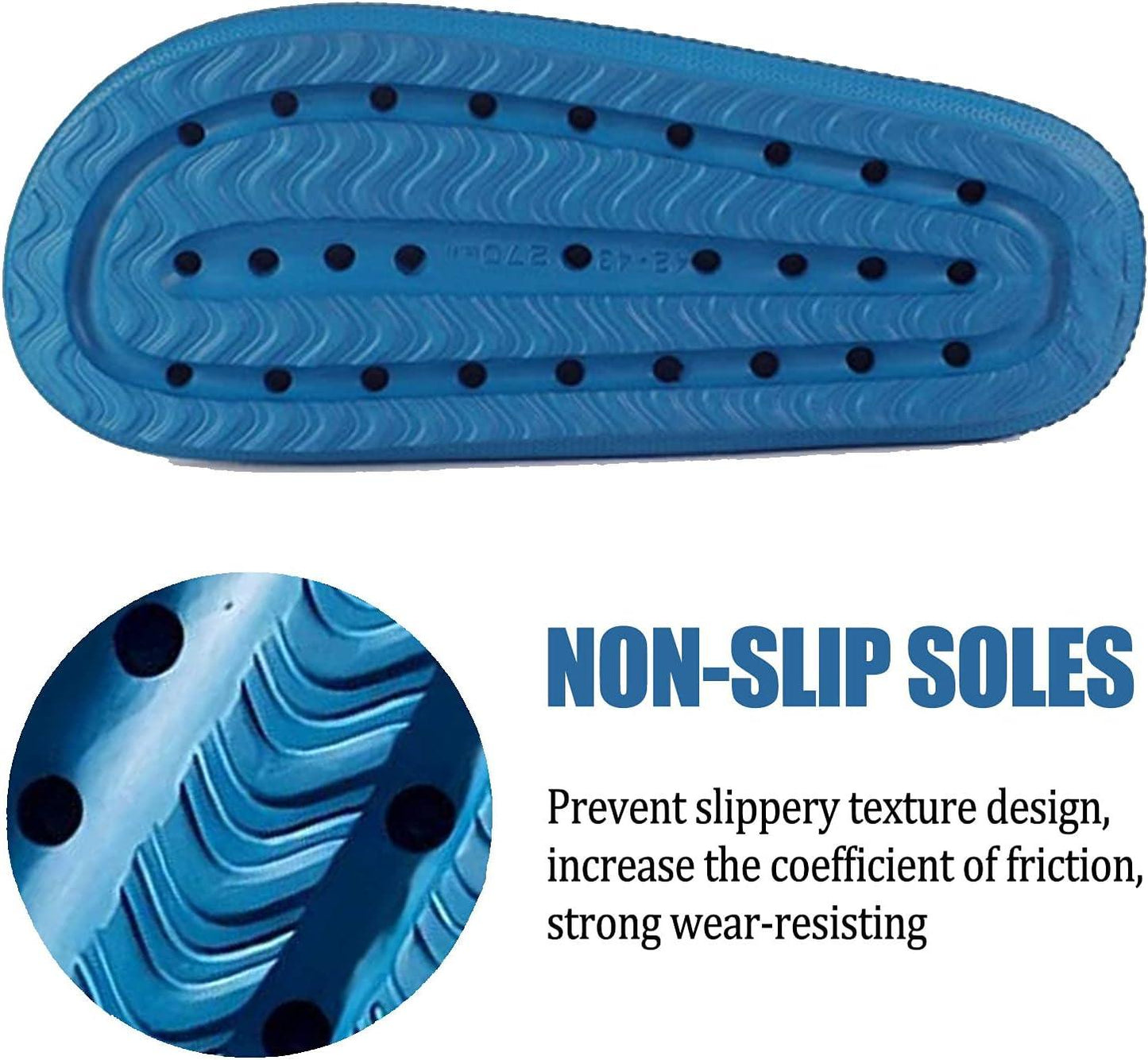 Ultra Soft Soled Sandals - Lightweight and Versatile for Indoor - Cloud Cushion Slides