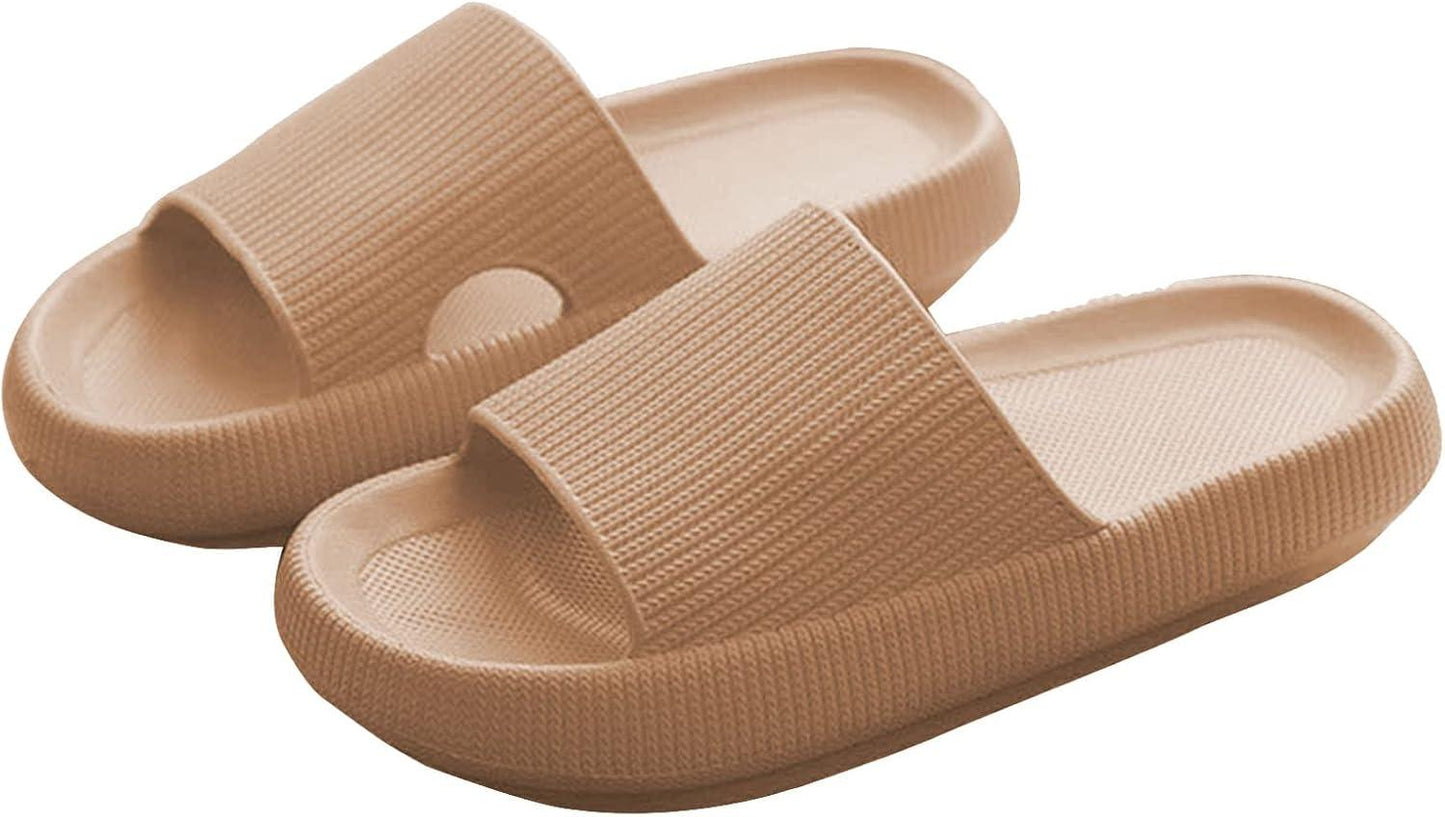 Ultra Soft Soled Sandals - Lightweight and Versatile for Indoor - Cloud Cushion Slides