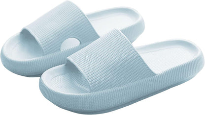 Ultra Soft Soled Sandals - Lightweight and Versatile for Indoor - Cloud Cushion Slides