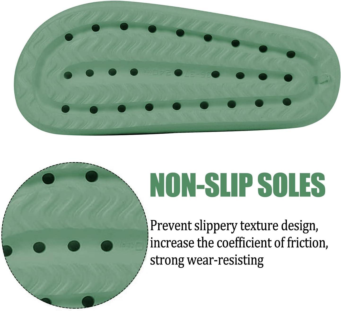 Ultra Soft Soled Sandals - Lightweight and Versatile for Indoor - Cloud Cushion Slides