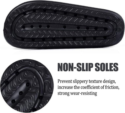 Ultra Soft Soled Sandals - Lightweight and Versatile for Indoor - Cloud Cushion Slides