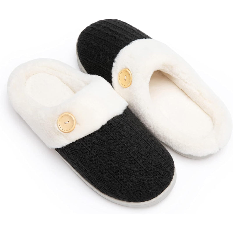 Warm Knitted House Anti Skid Slippers