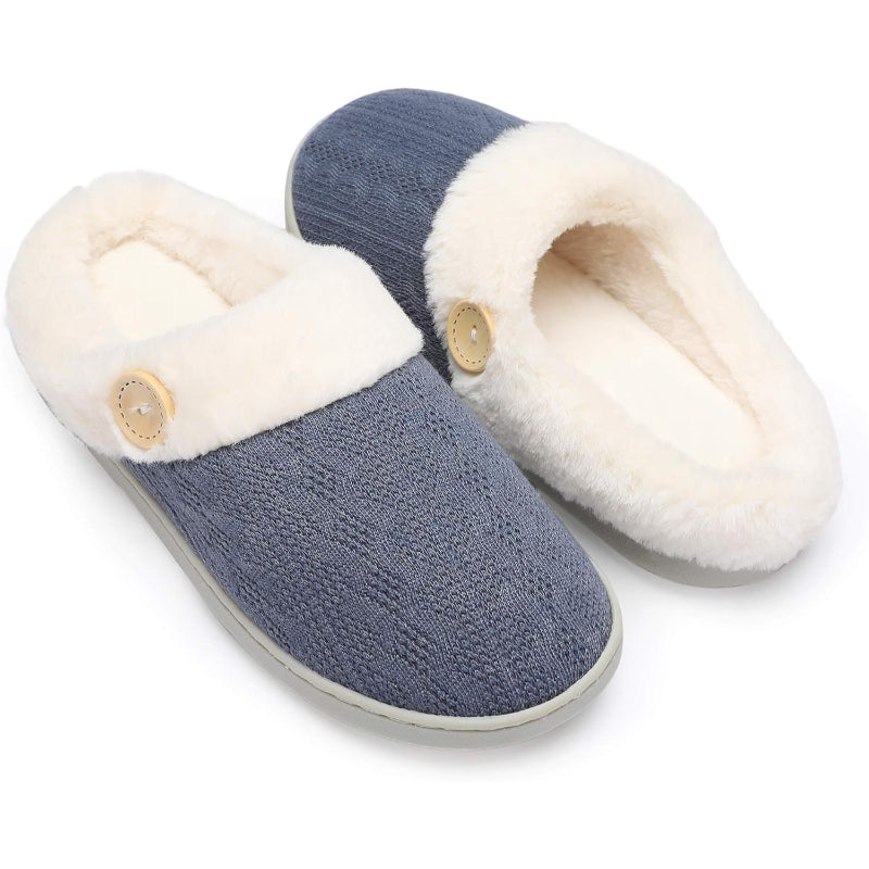 Warm Knitted House Anti Skid Slippers