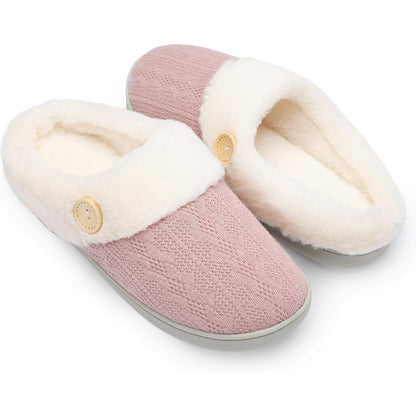 Warm Knitted House Anti Skid Slippers