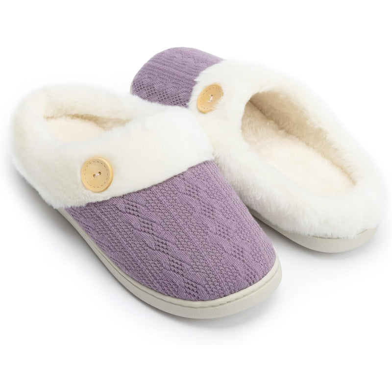 Warm Knitted House Anti Skid Slippers