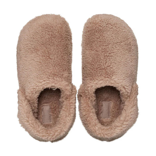 Plush Fleece Slip On Indoor Slippers