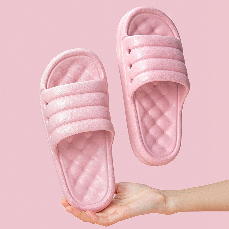 Candy Color Slippers – Cloud Cushion Slides