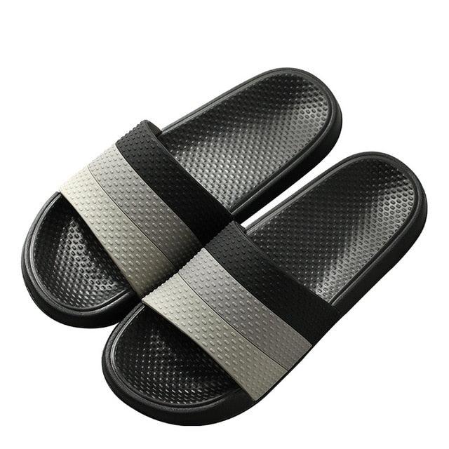 Striped Slippers (Copy) - Cloud Cushion Slides